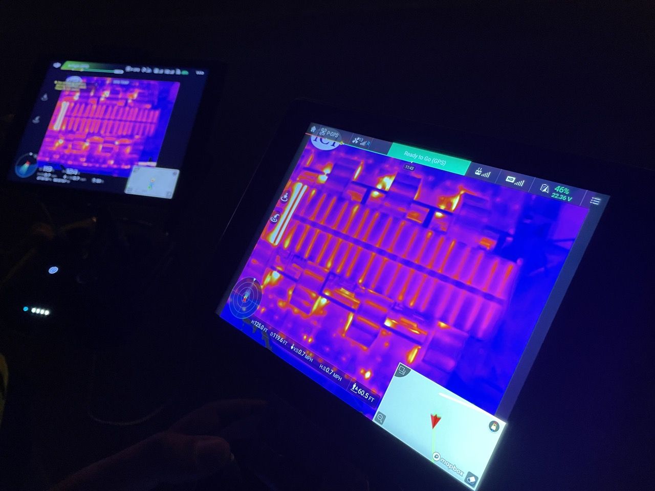 Drone Inspection in Progress